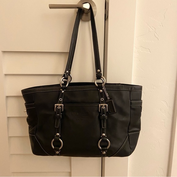 Coach Leather Tote Bag - Picture 5 of 8